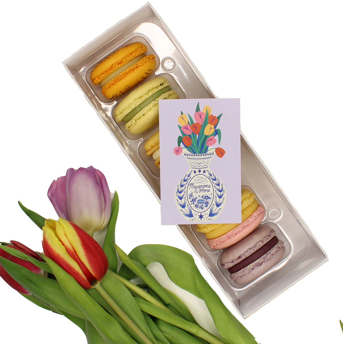 Mother's Day Macaron Selection - Box of 6 - Image 4