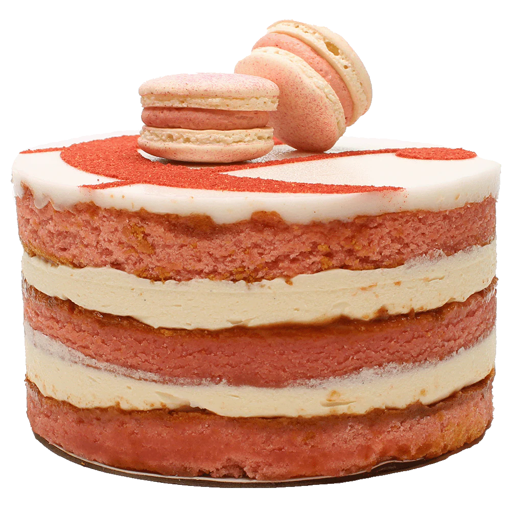 Strawberries & Cream Celebration Cake - Image 3