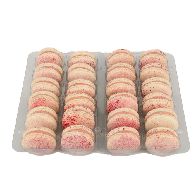 Strawberries & Cream Macaron Selection - Image 2